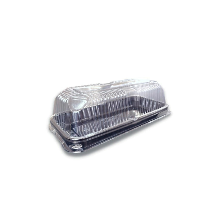 Envase rectangular con domo