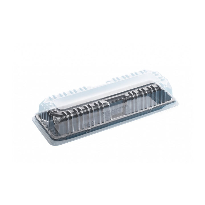 Envase rectangular con domo