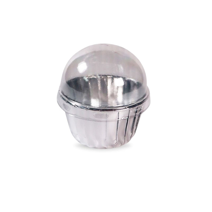 Capacillos metálico con tapa domo