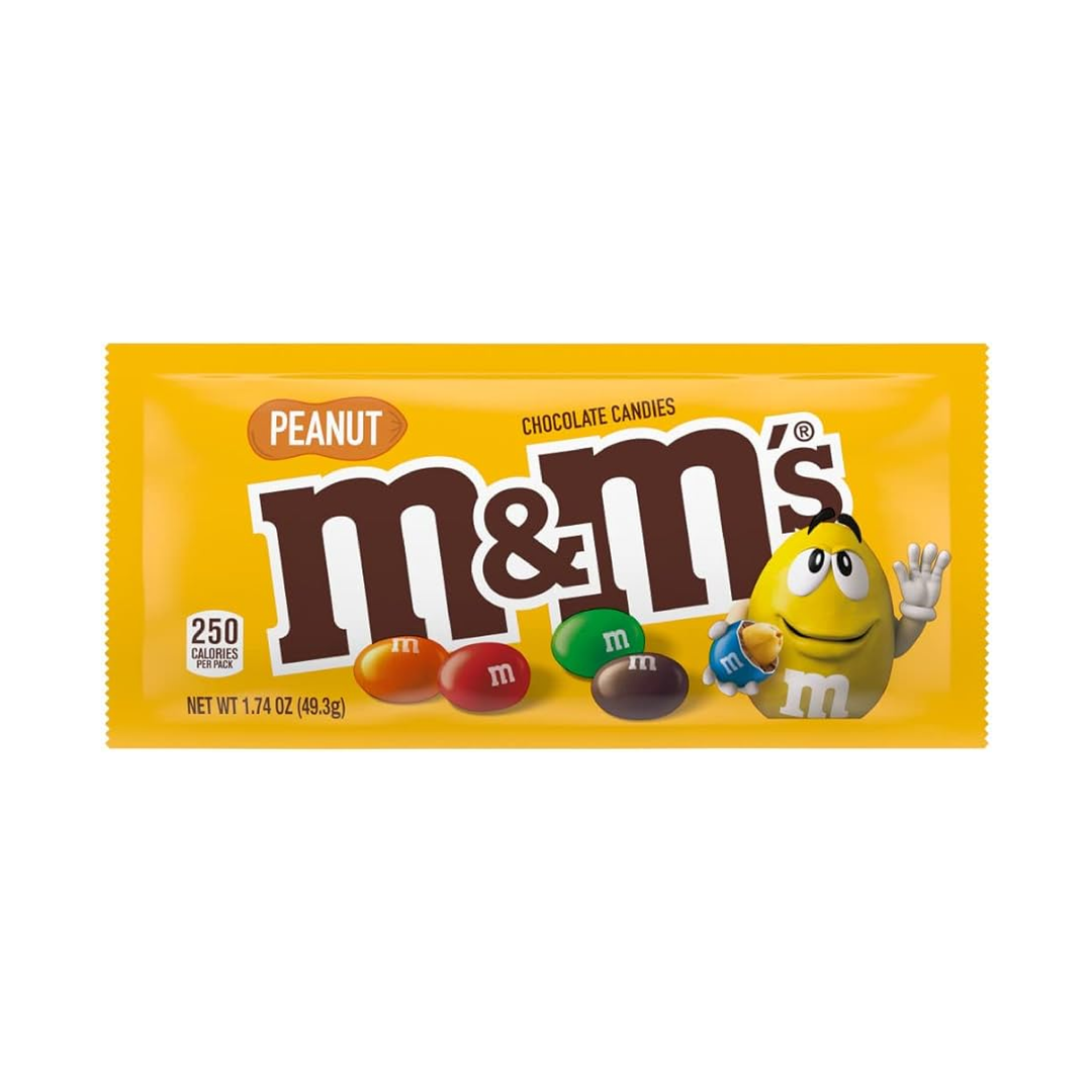 Chocolate m&m peanuts