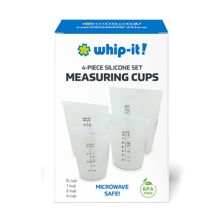 Set de tazas medidoras de silicona