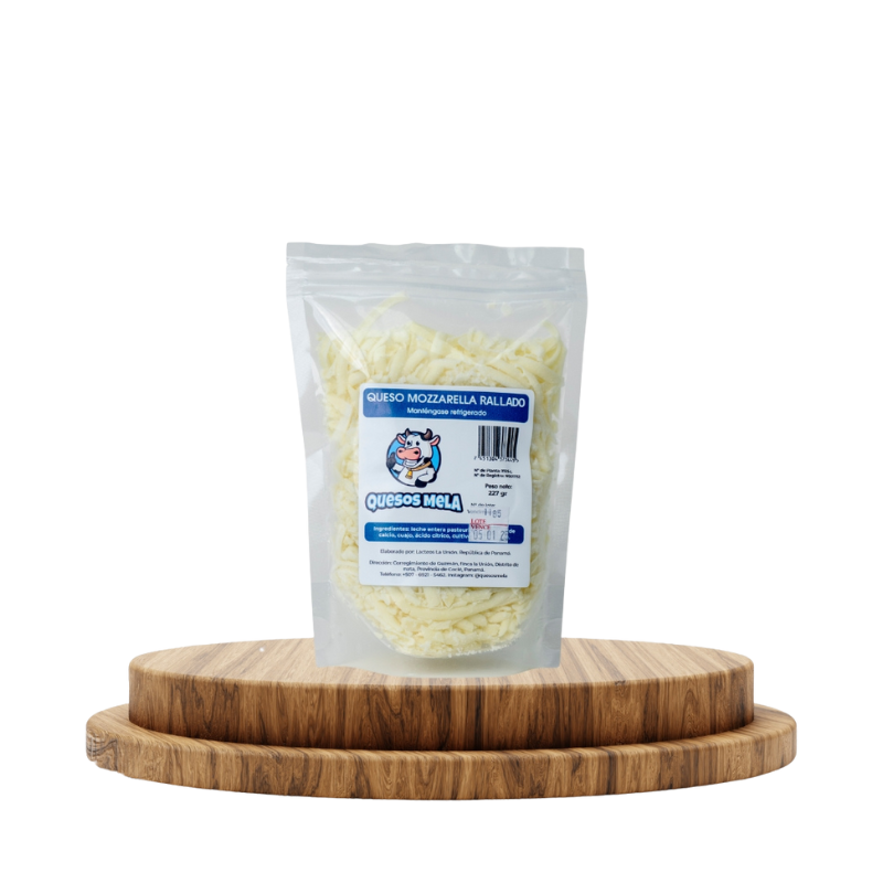 Queso mozarella rallado