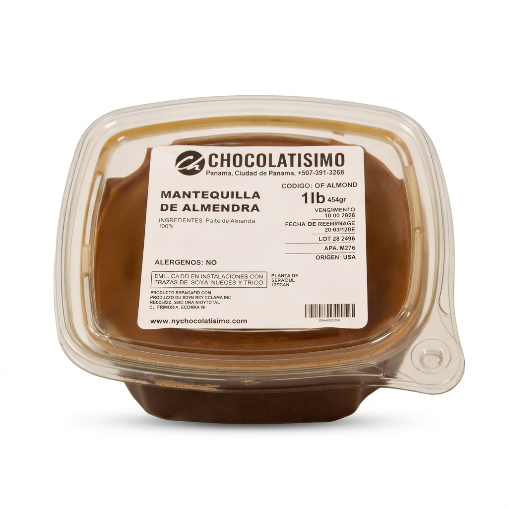 Mantequilla de almendra 1lb