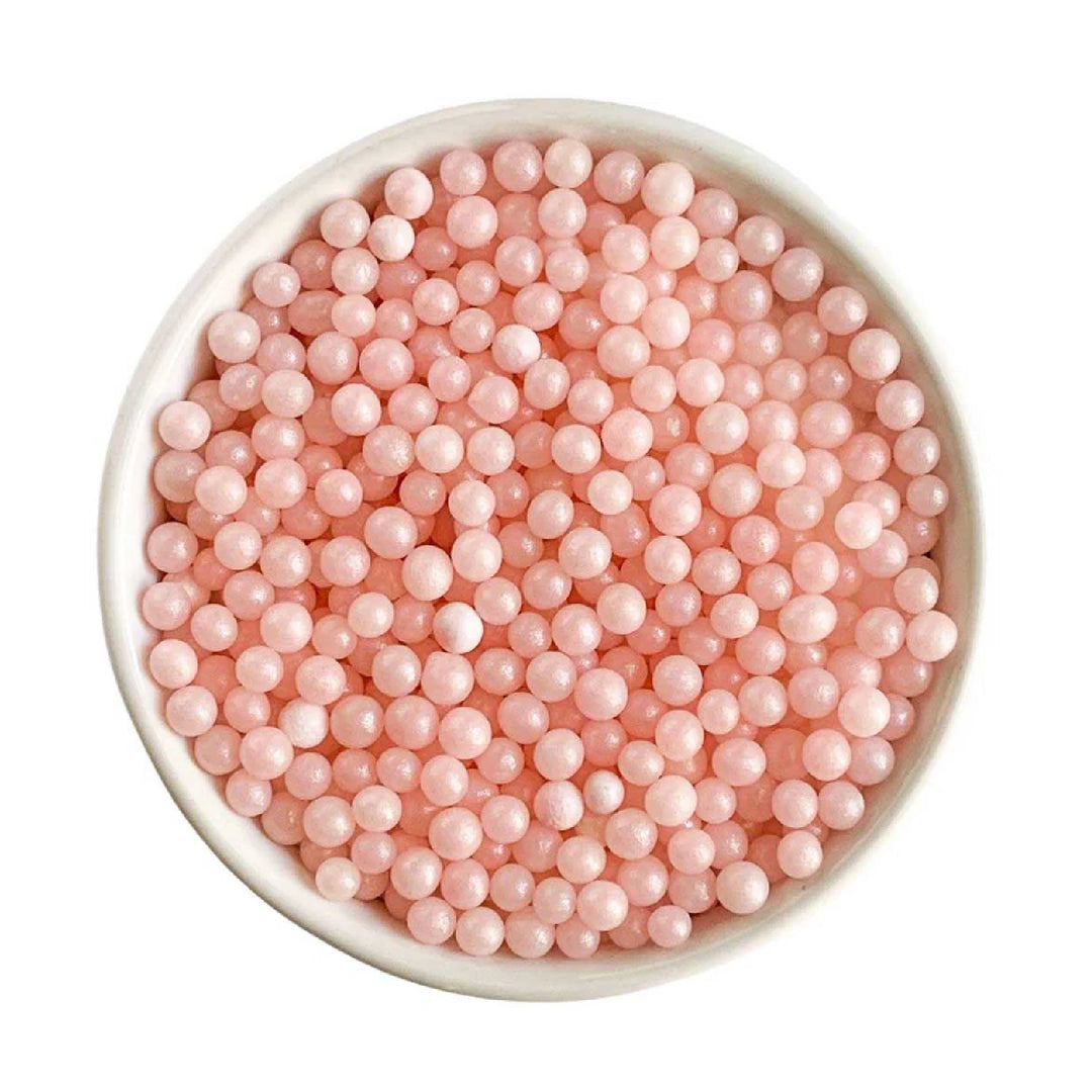 Perlas de azúcar Ivory pink