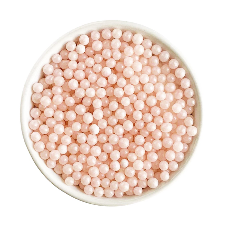 Perlas de azúcar Ivory pink