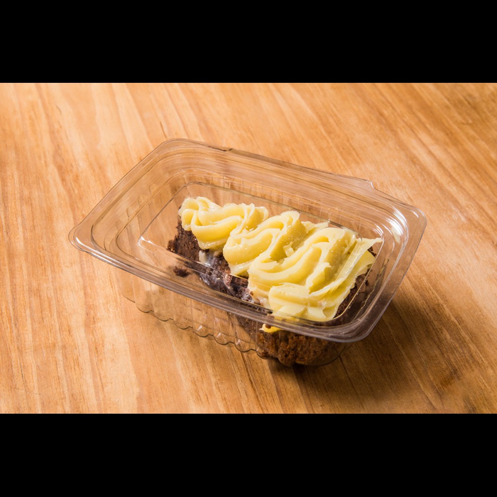 Pote retangular H-88 - 8oz / 260ml