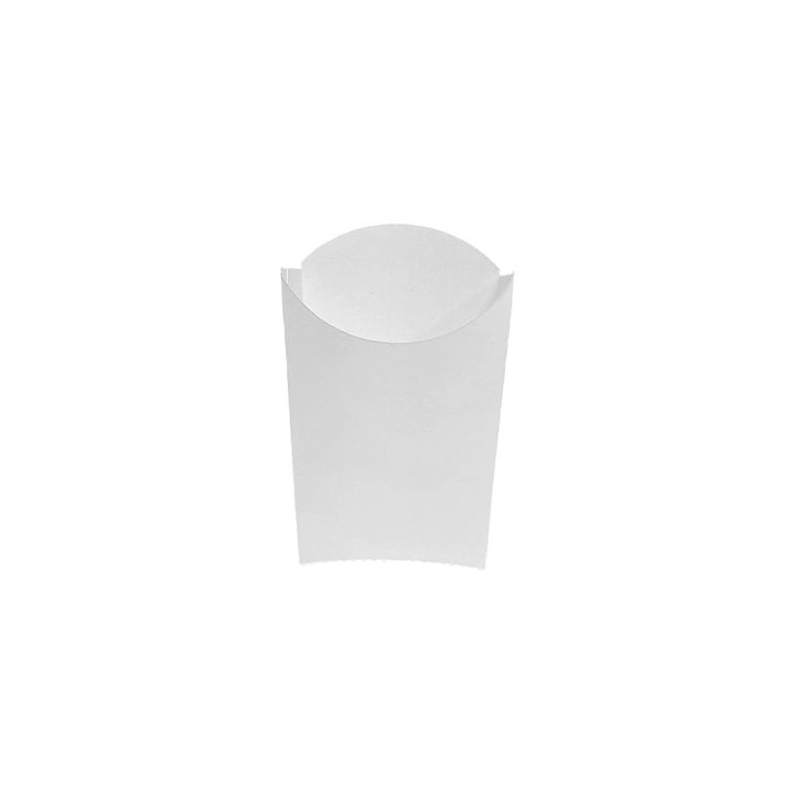 Caja blanca para papas
