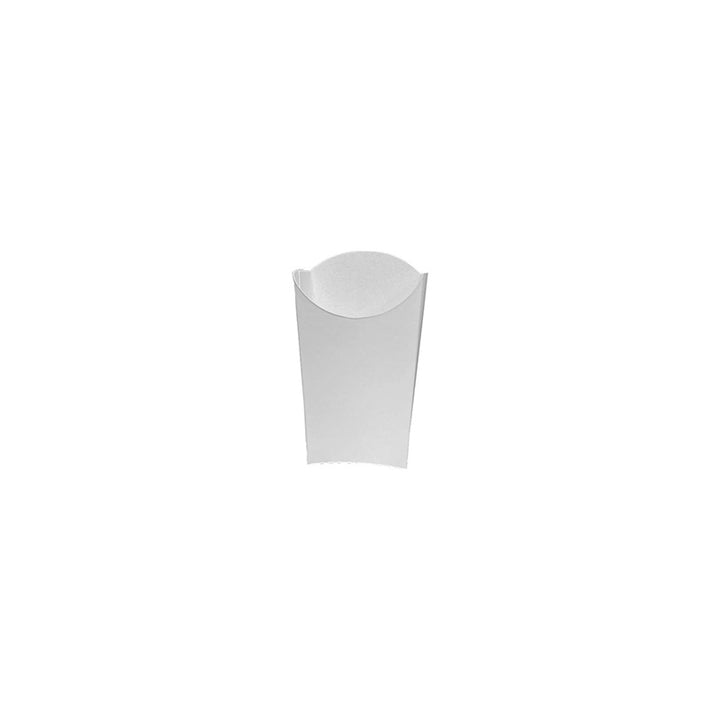 Caja blanca para papas