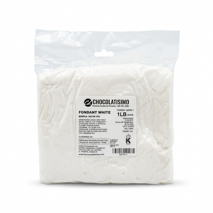 Fondant blanco Satín Ice®