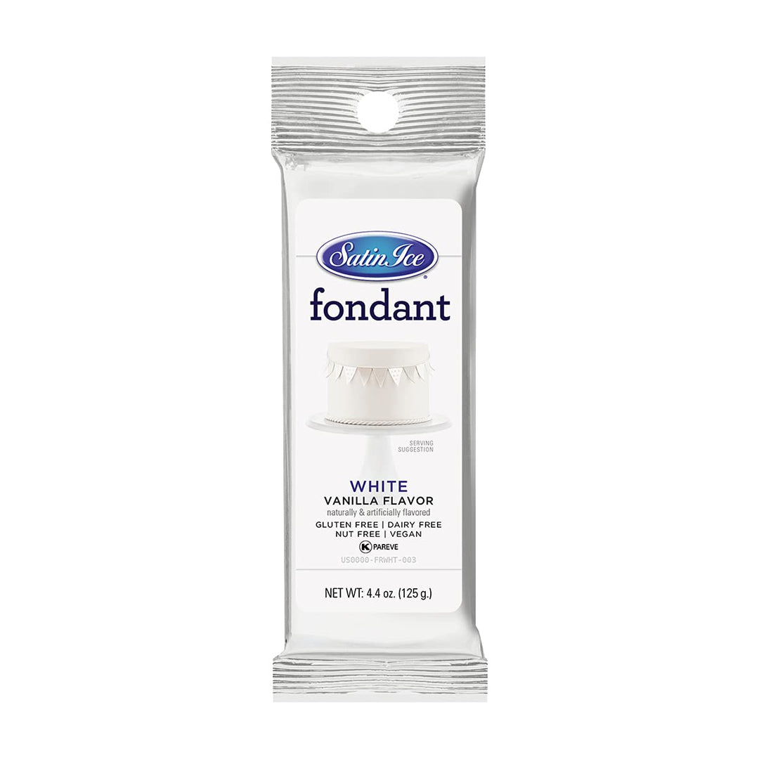 Fondant satín Ice 125gr (disponible en varios colores)