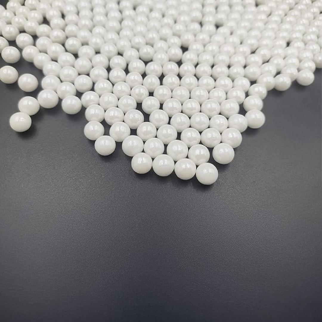 Perlas de azúcar blanco