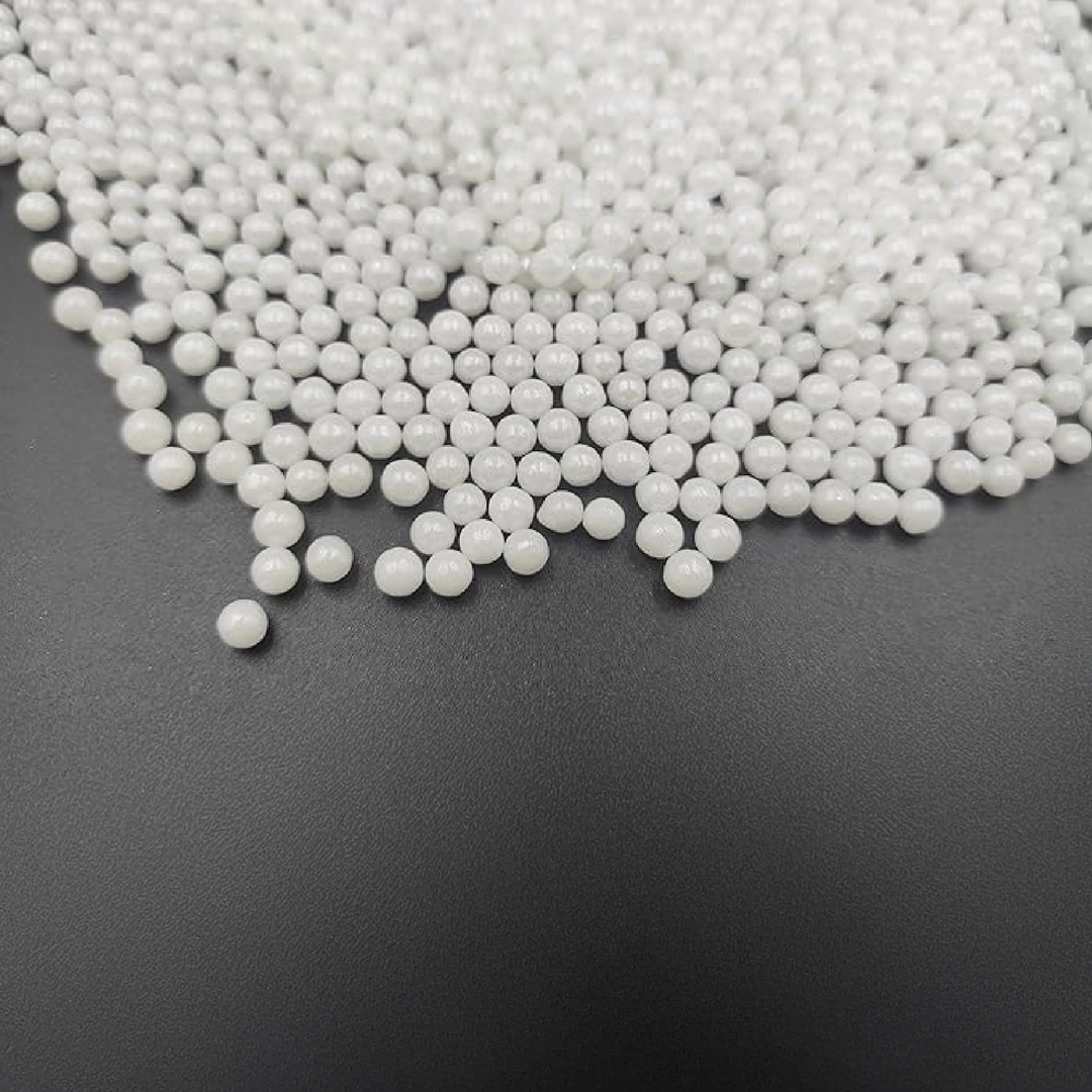 Perlas de azúcar blanco
