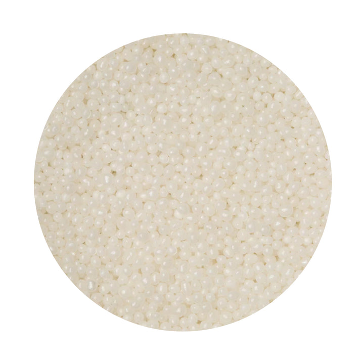 Perlas de azúcar blancas