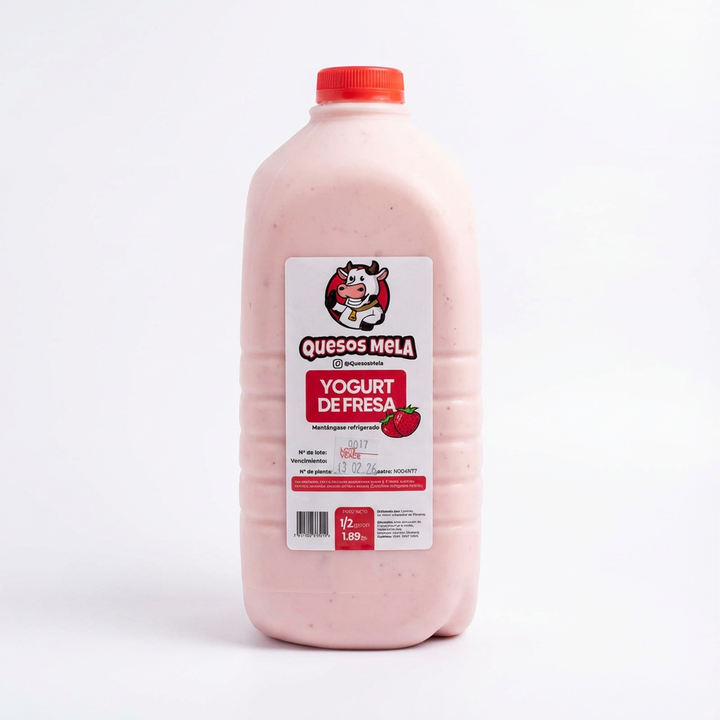 Yogurt de fresa