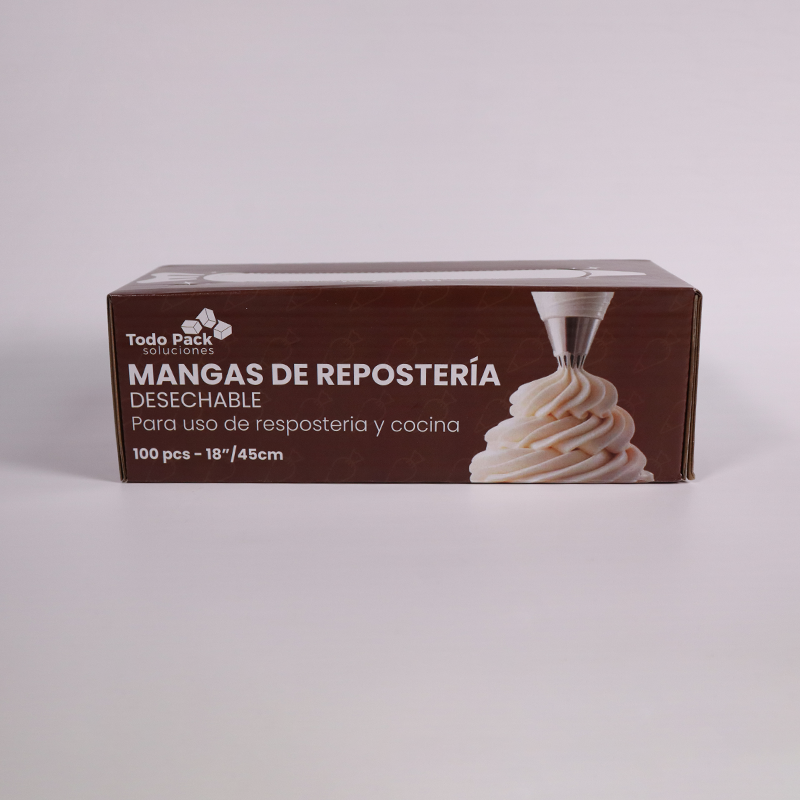 Manga pastelera desechable 12" Chocolatisimo
