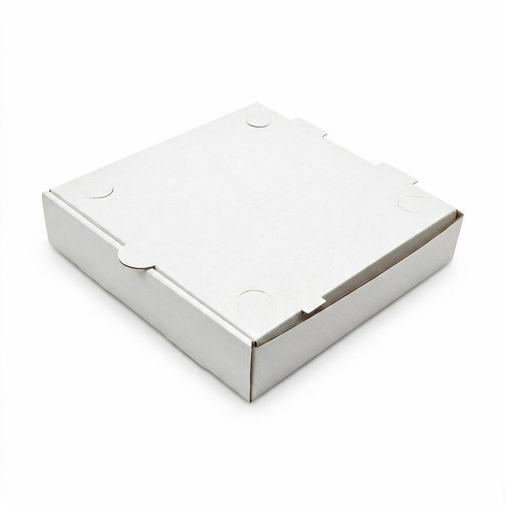 Caja blanca para pizzas