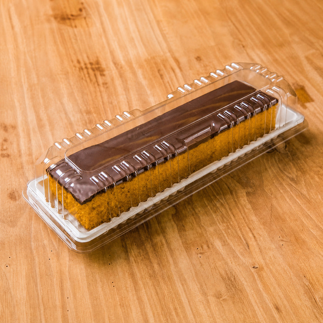 Envase rectangular con domo