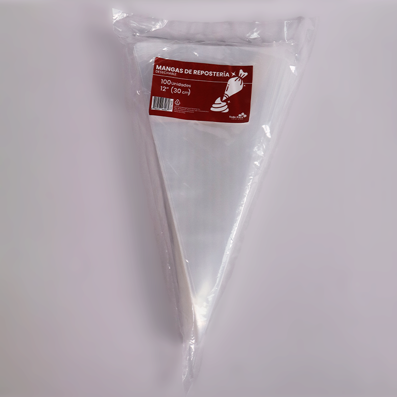 Manga pastelera desechable 21" TodoPack (planas)