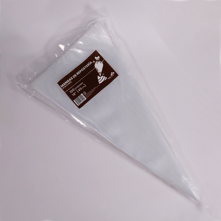 Manga pastelera desechable 21" TodoPack (planas)