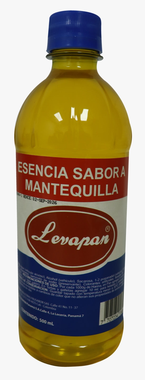 Esencias Levapan 500ml- Varios Sabores