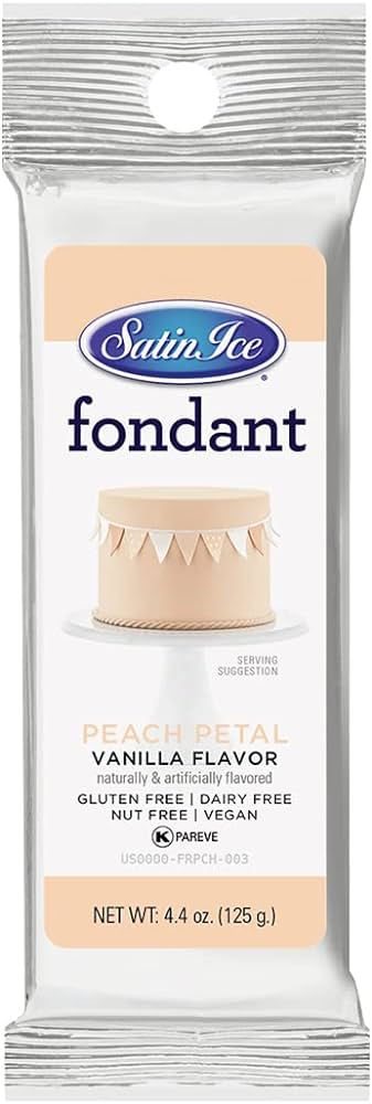 Fondant satín Ice 125gr (disponible en varios colores)