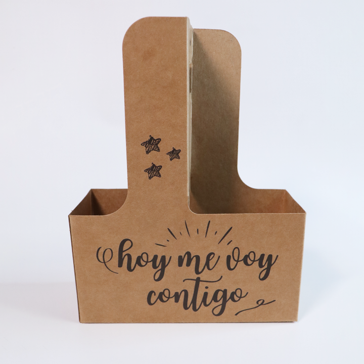Porta Vasos con/sin diseño, de 2 y 4 espacios