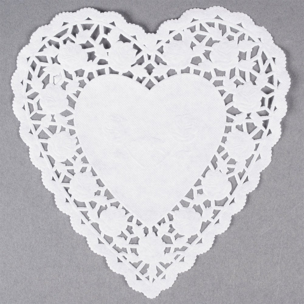 Corazon Docil Doilies de corazón – Chocolatisimo Online