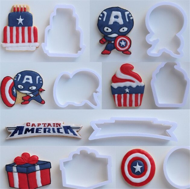 Set de Cortador Capitán America
