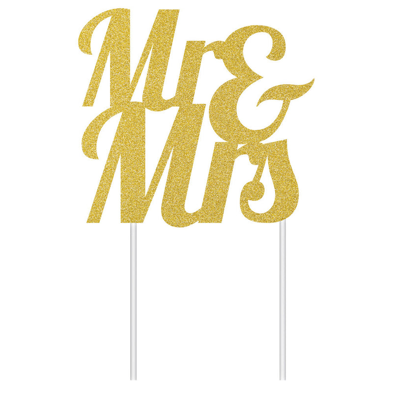 Topper "Mr&Mrs" (disponible en 3 colores)