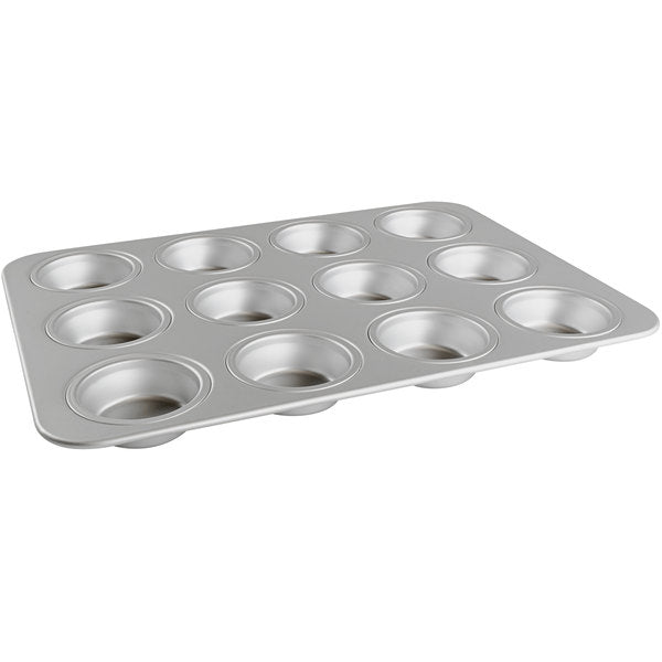 Molde de aluminio para cupcakes estandar 17" x 11 1/2" Fat Daddio