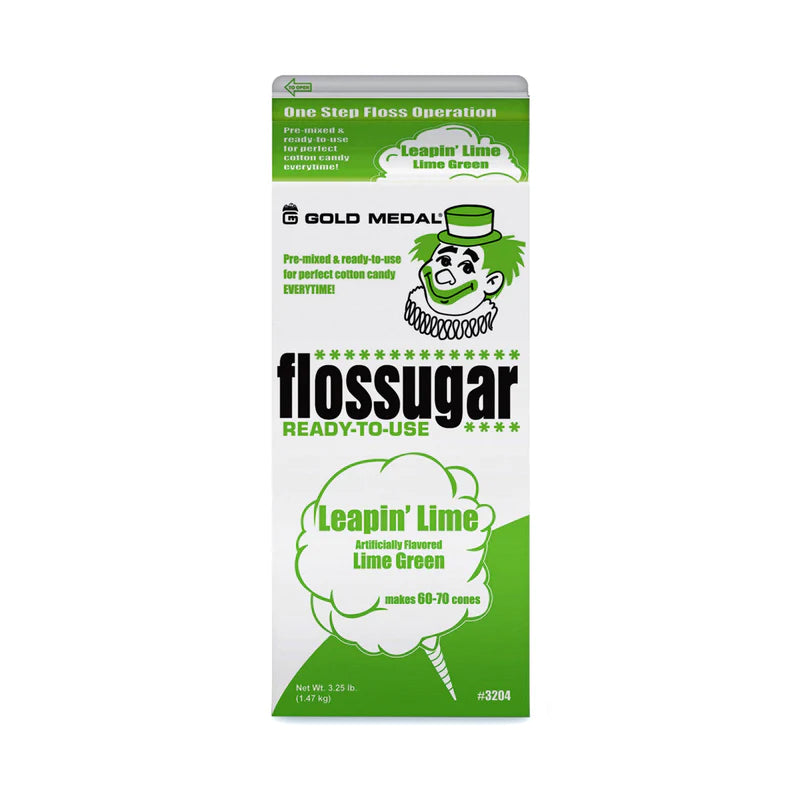 Algodón de azúcar Flossugar® (disponible en varios sabores)