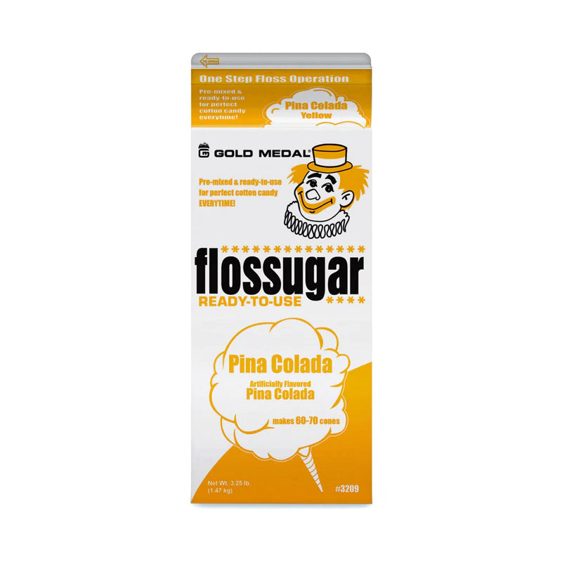 Algodón de azúcar Flossugar® (disponible en varios sabores)