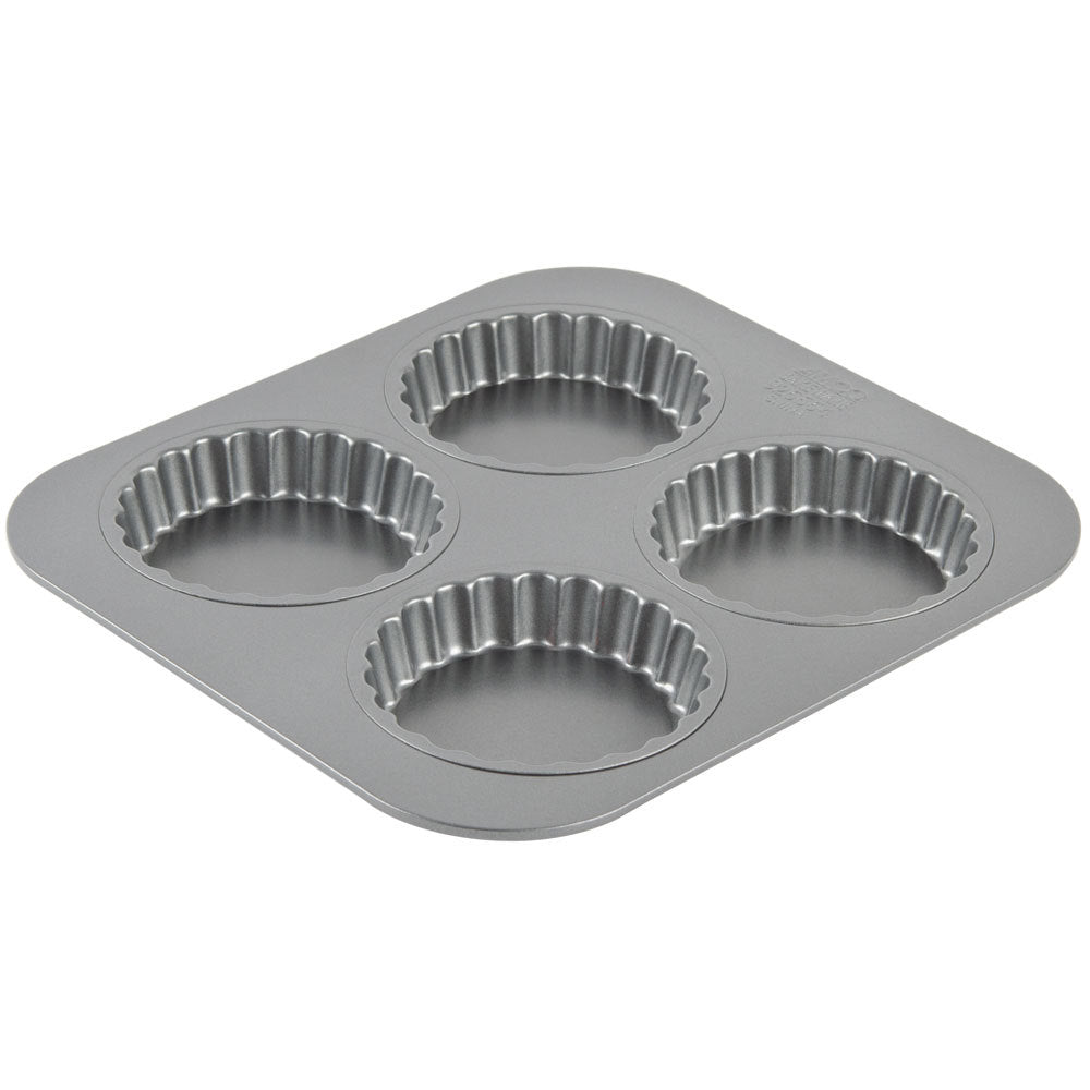 Molde para tartaleta/quiche 3 1/2" x 1" desmoldable