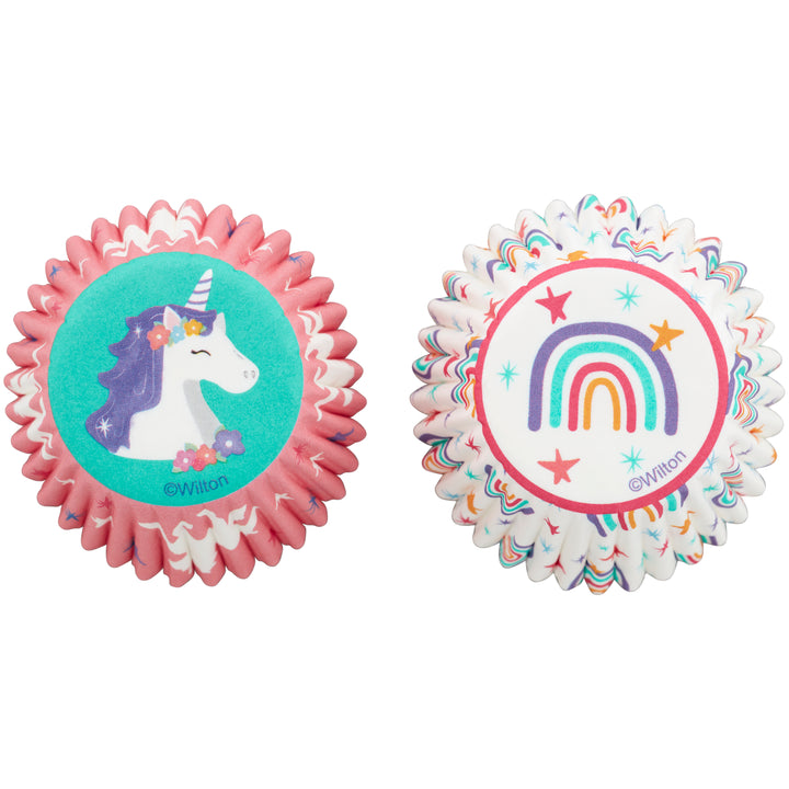 minis capacillos diseño unicornio 100und