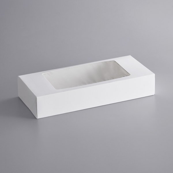 Caja blanca con ventana