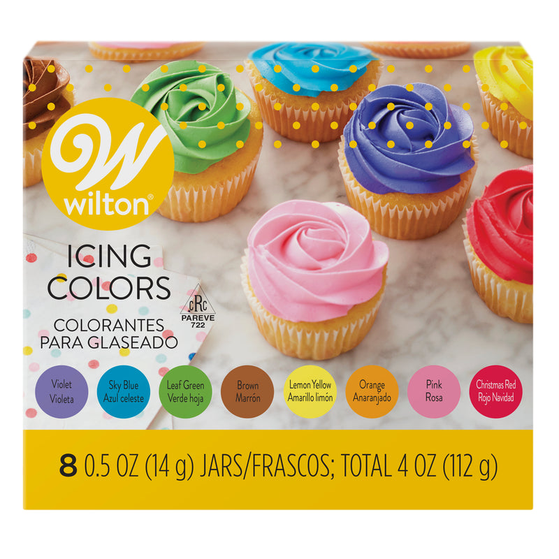 Colorantes wilton en gel colores  neutros de  0.5 oz