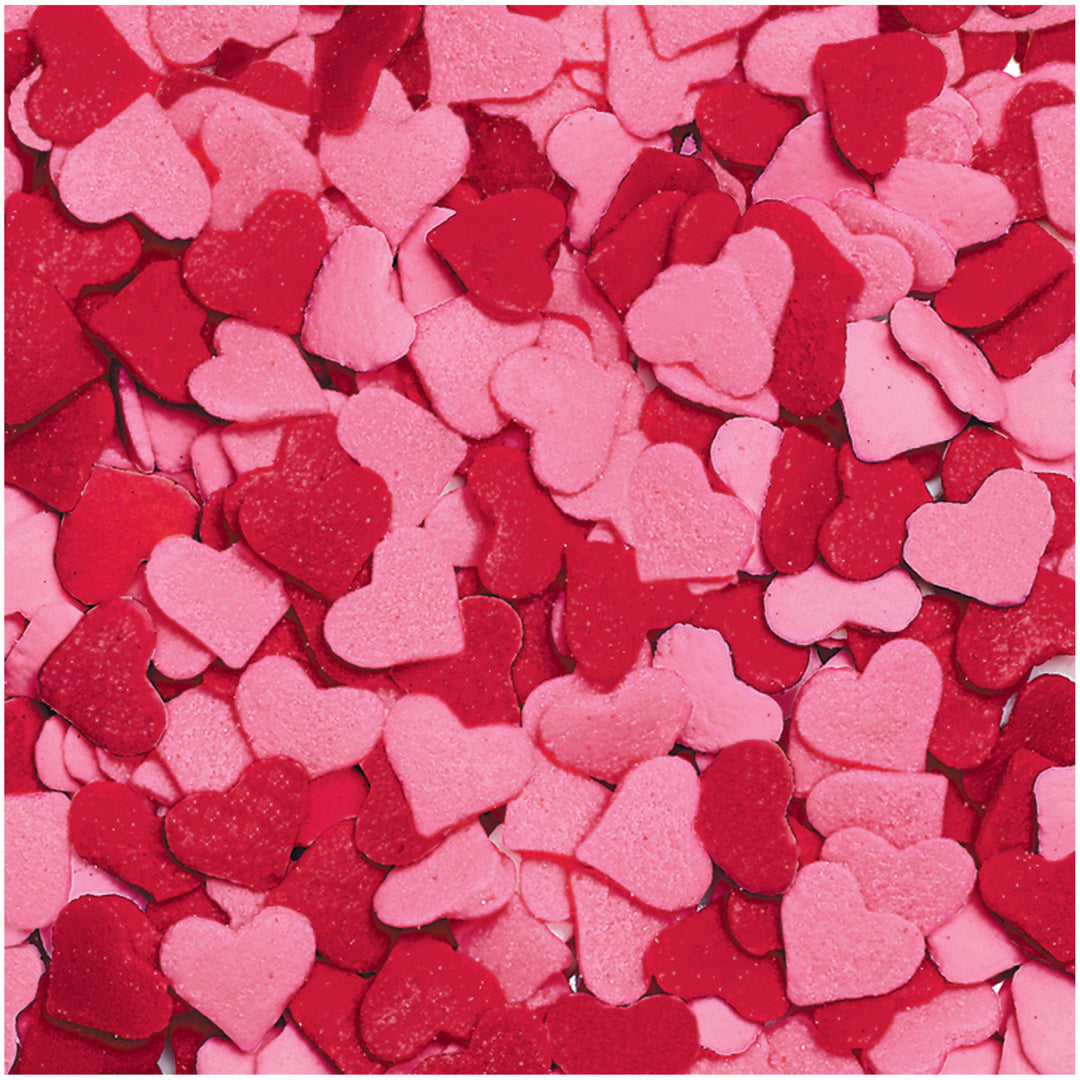 Confetis de corazones jumbo wilton