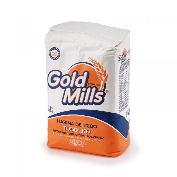 Harina de trigo todo uso Gold Mills®