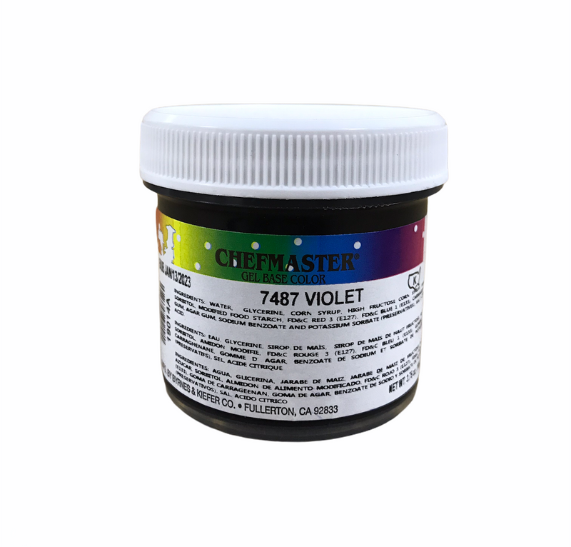 Colorante hidrosoluble en pasta 3.75oz (disponible en 7 colores)