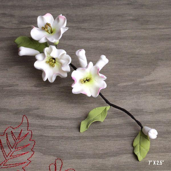 Flor de Cerezo decorativa de pasta de goma