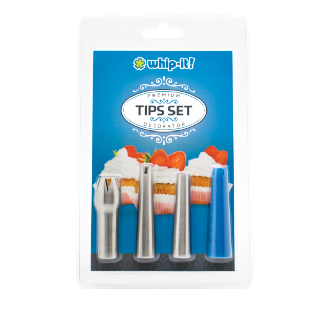 Set de boquillas para sifón de crema Whip It®