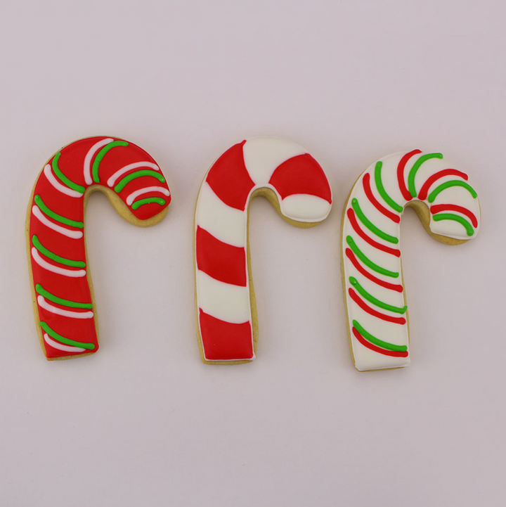 Cortador bastón caramelo navidad 3 1/2" x 2 1/4" Ann Clark