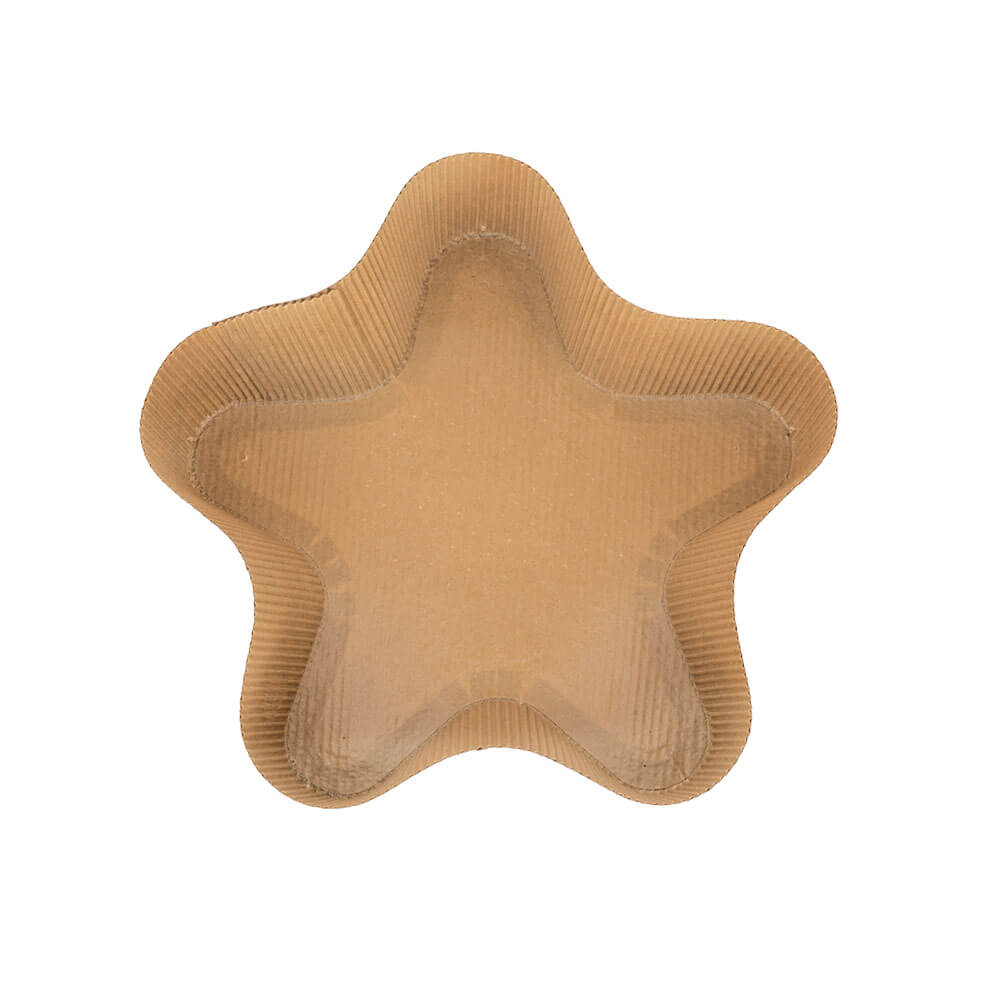 Molde de papel horneable modelo Estrella