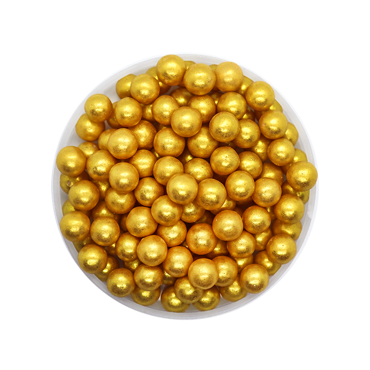 Perlas doradas de azúcar
