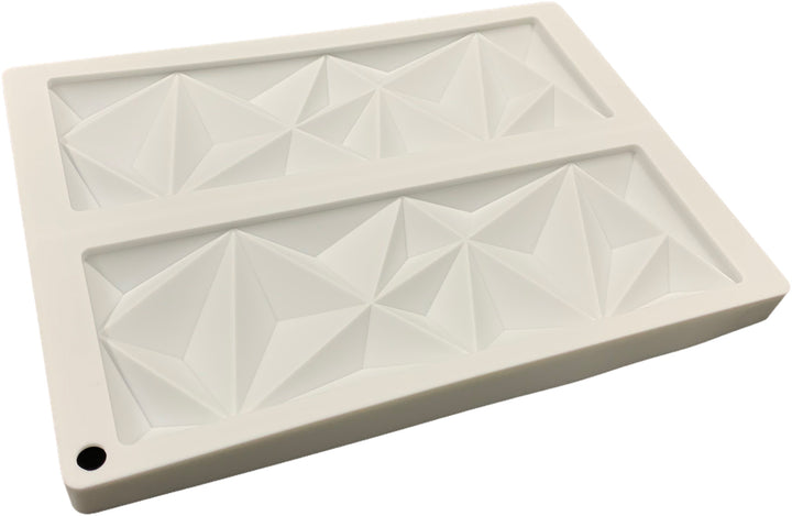 Molde de silicon geométrico