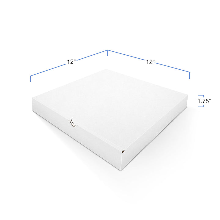 Caja blanca para pizzas (disponible en 5 tamaños)