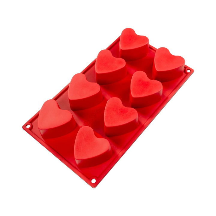 Molde se silicon corazón 3onz Fat Daddio's®
