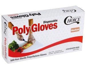 Guantes de poliéster desechables Choice