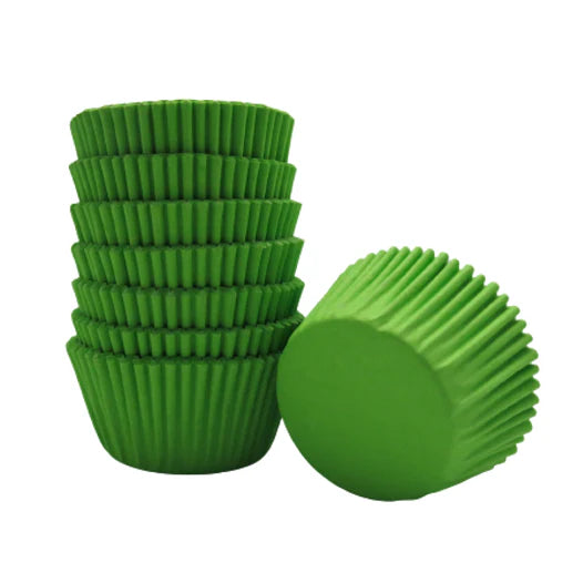 Capacillo de papel verde 1.75" (500und.)