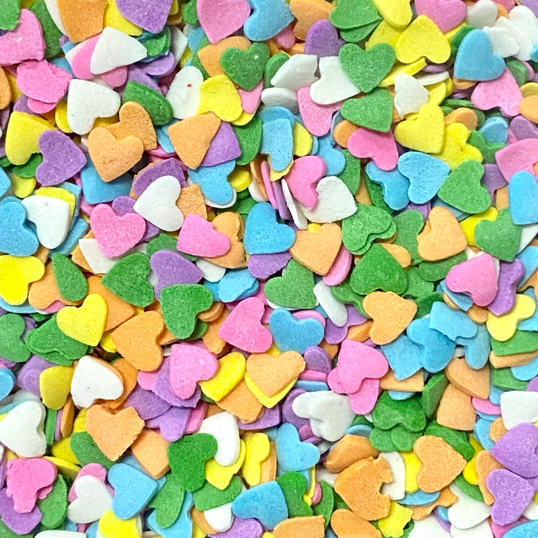 Sequins con forma de Corazón (Empaque de 50gr)